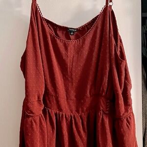 Dark Corset Torrid Tank